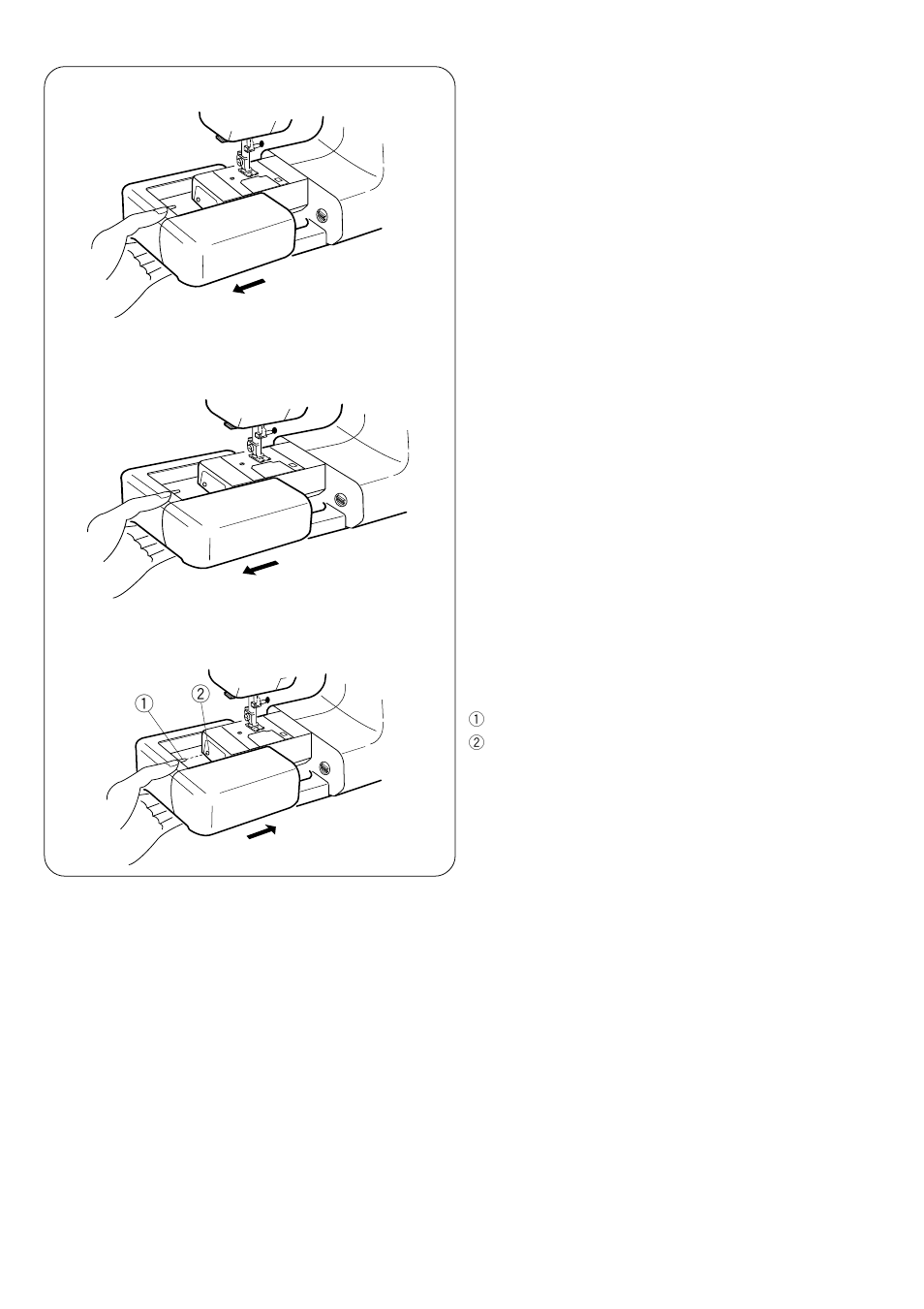 Extension table | Janome MEMORY CRAFT 4900 QC User Manual | Page 7 / 89