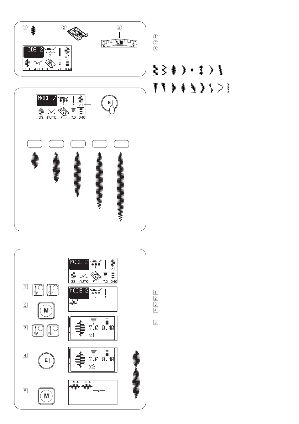 Pattern elongation | Janome MEMORY CRAFT 4900 QC User Manual | Page 70 / 89