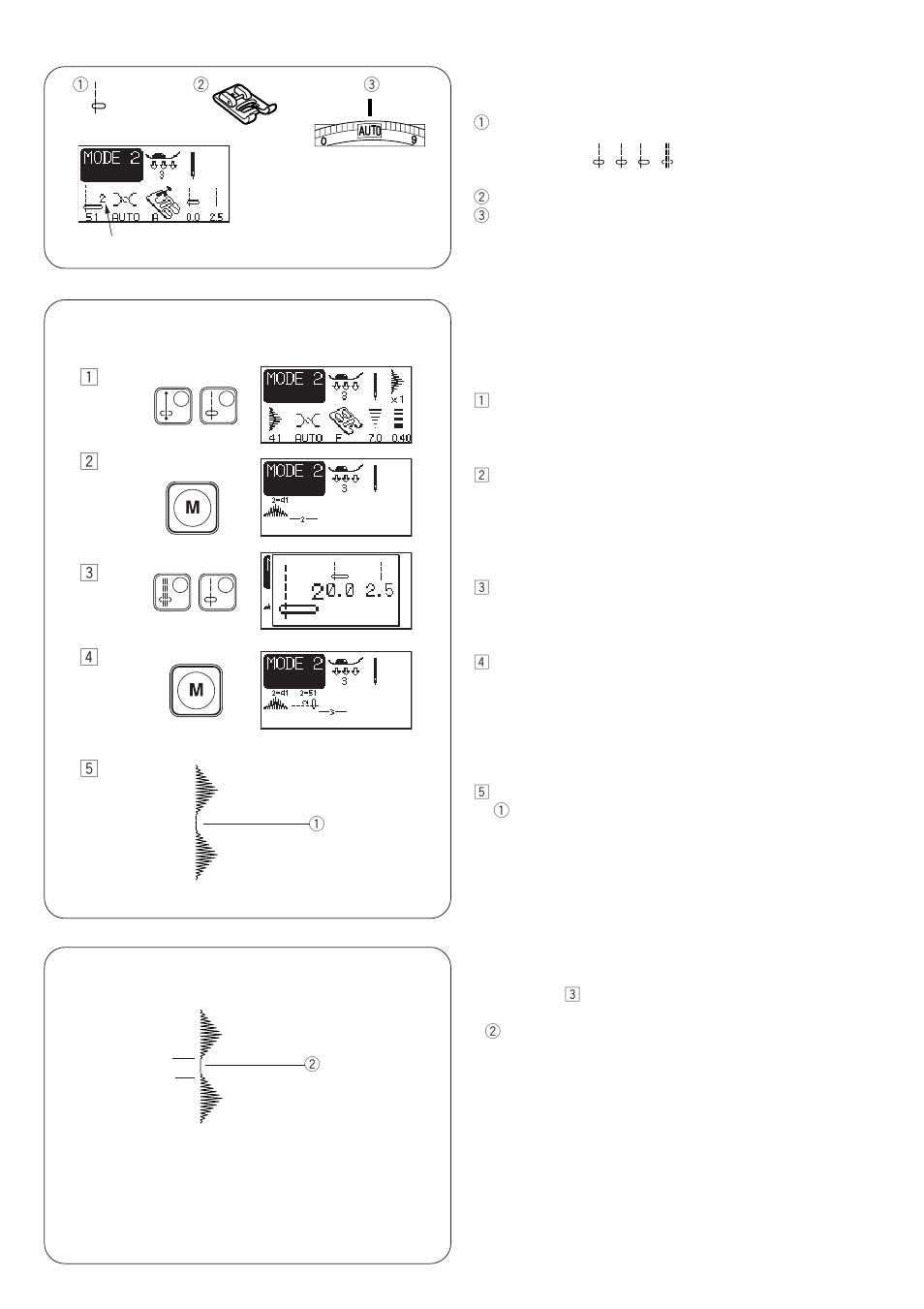 Zx c v b, Extender stitches | Janome MEMORY CRAFT 4900 QC User Manual | Page 71 / 89