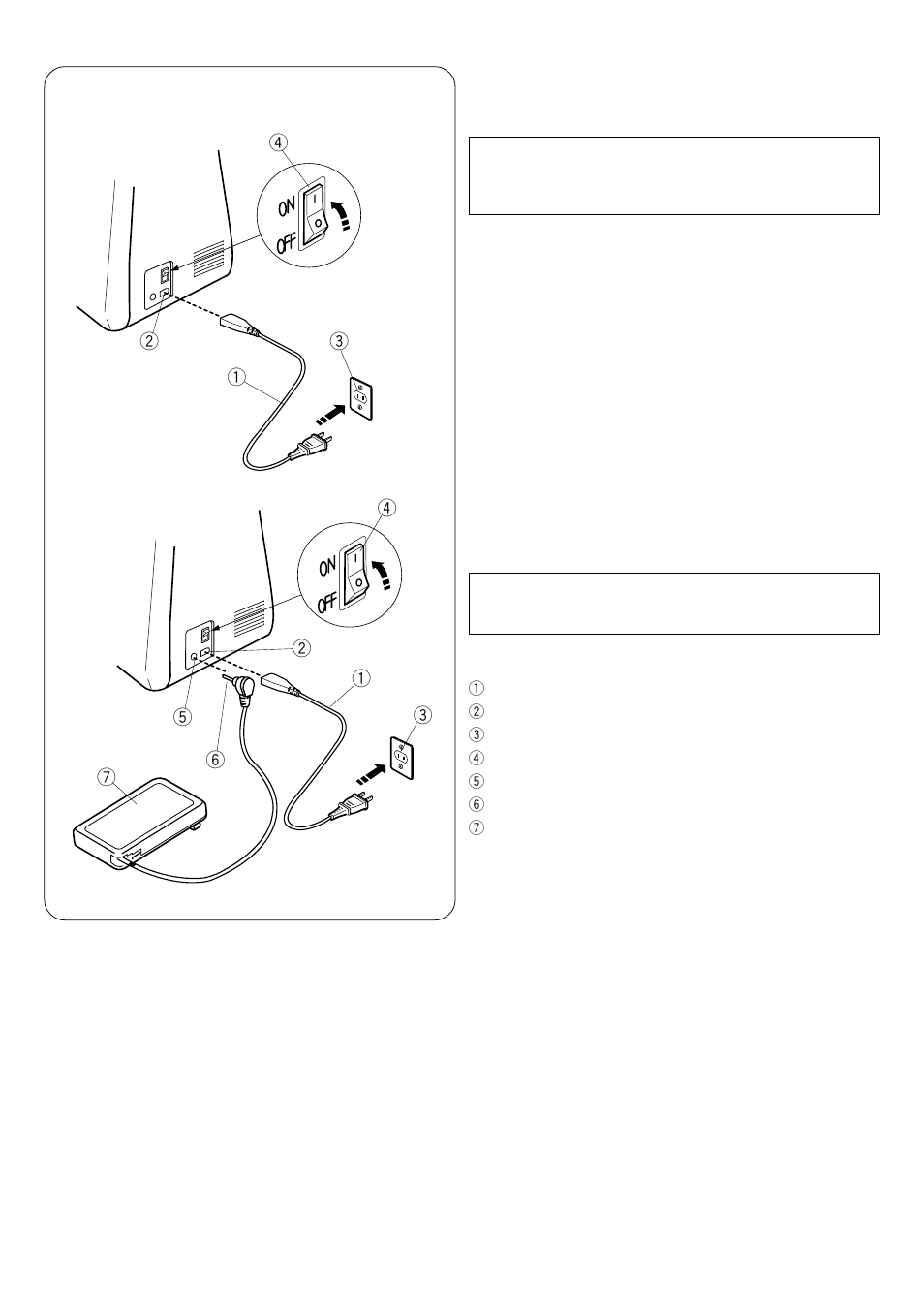 Getting ready to sew | Janome MEMORY CRAFT 4900 QC User Manual | Page 8 / 89