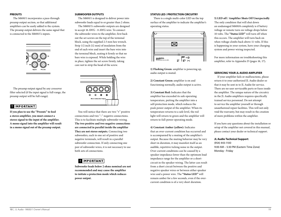 JL Audio MAN-01-2010 User Manual | Page 6 / 11