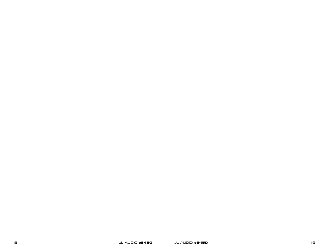 JL Audio E6450 User Manual | Page 10 / 11