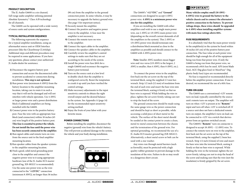 JL Audio RBC-1 User Manual | Page 3 / 11