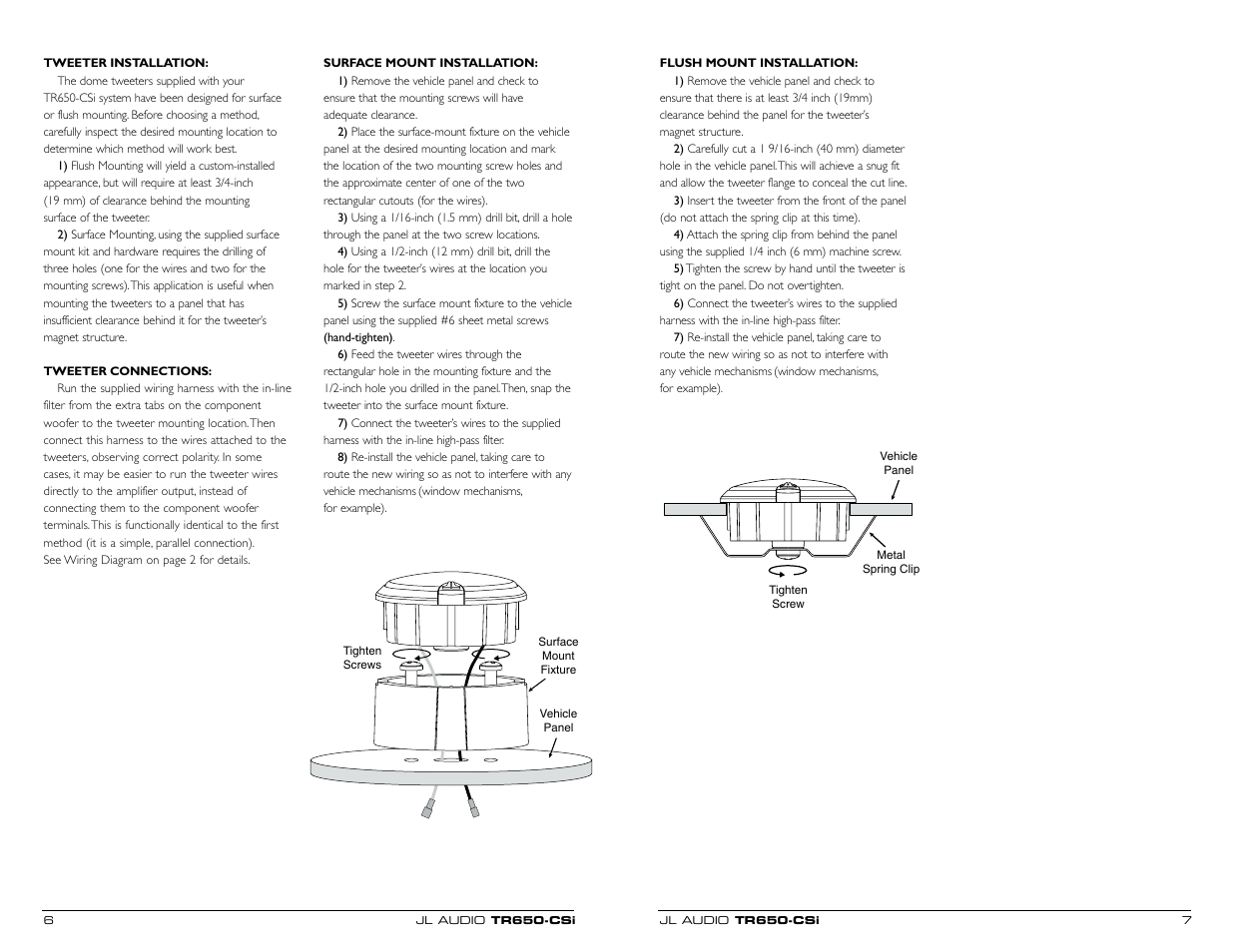 JL Audio TR650-CSi User Manual | Page 4 / 5