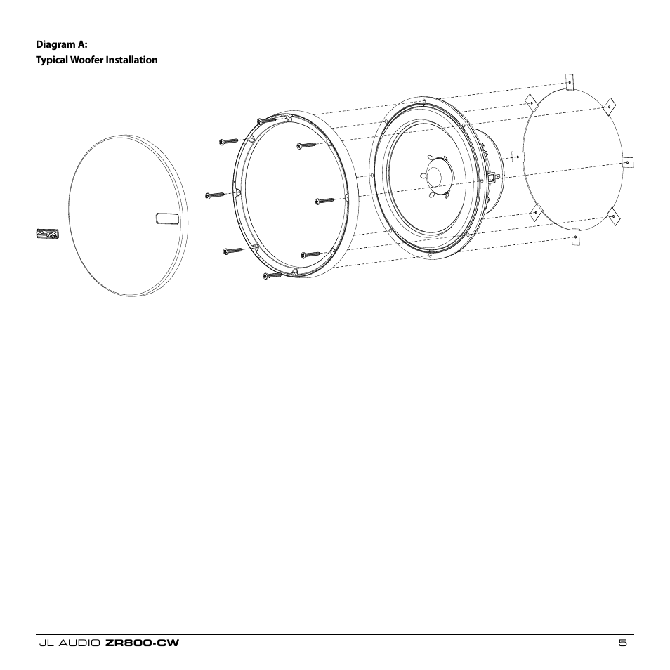 JL Audio EVOLUTION ZR800-CW User Manual | Page 5 / 8