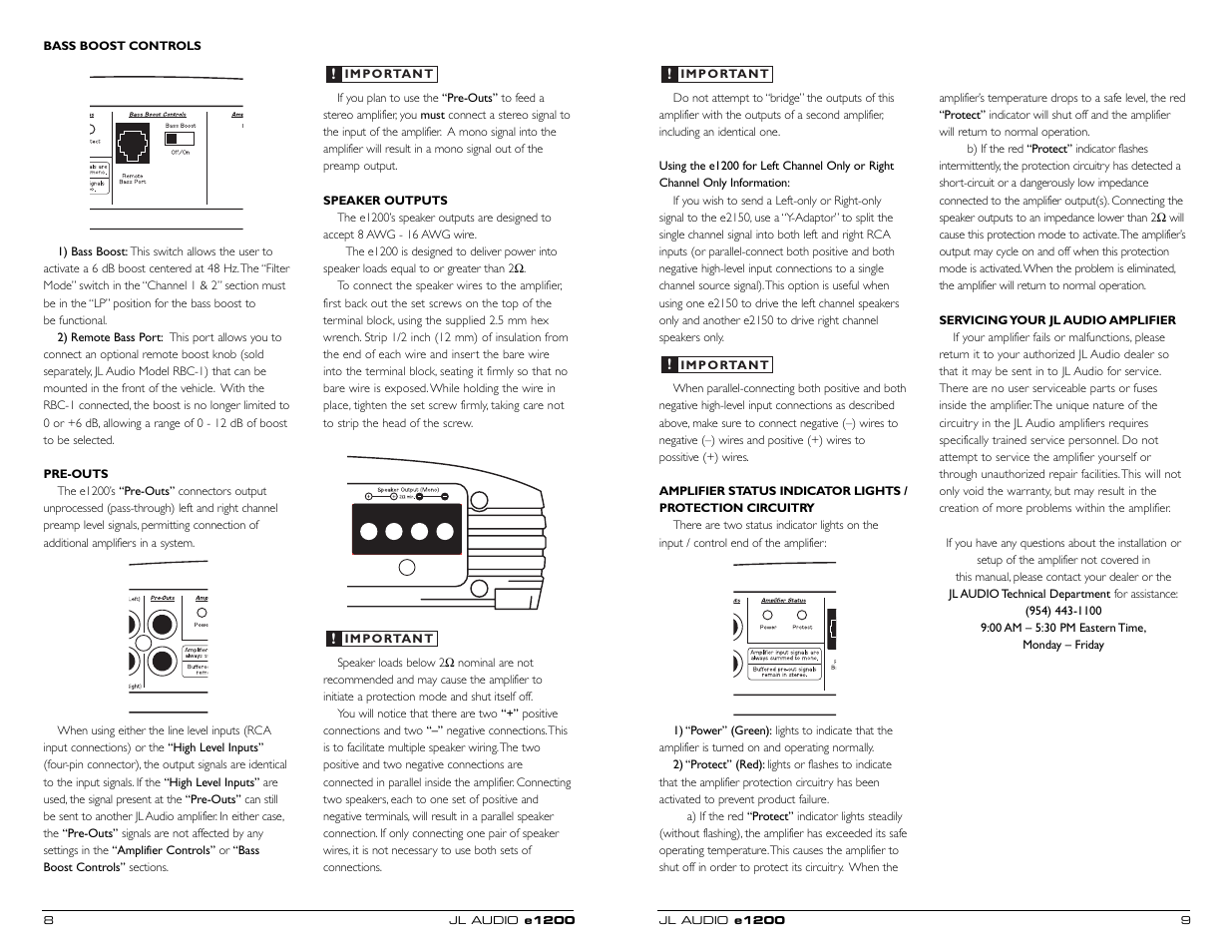 JL Audio two-channel full-range amplifier e2150 User Manual | Page 5 / 9