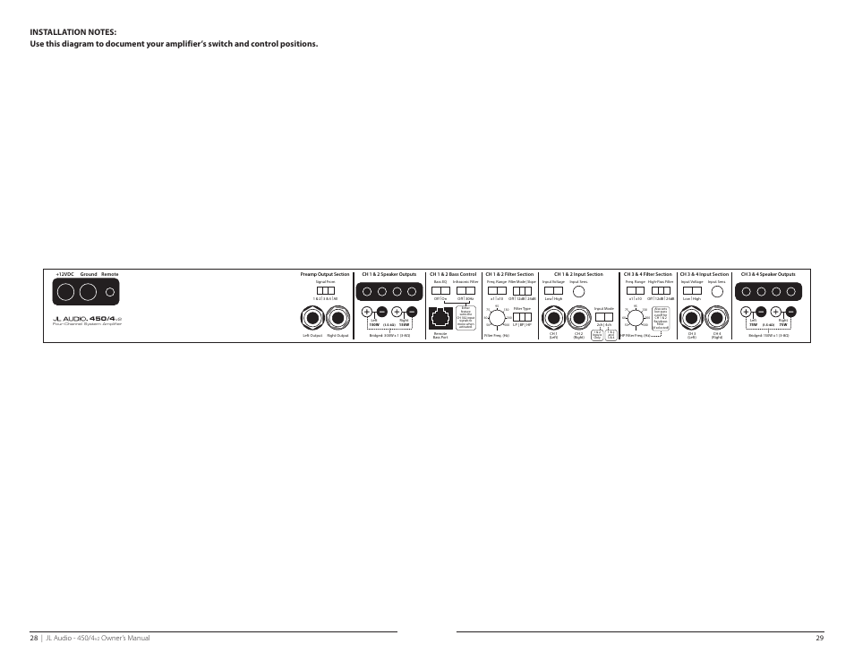 Owner’s manual 29 | JL Audio 450/4V2 User Manual | Page 15 / 17