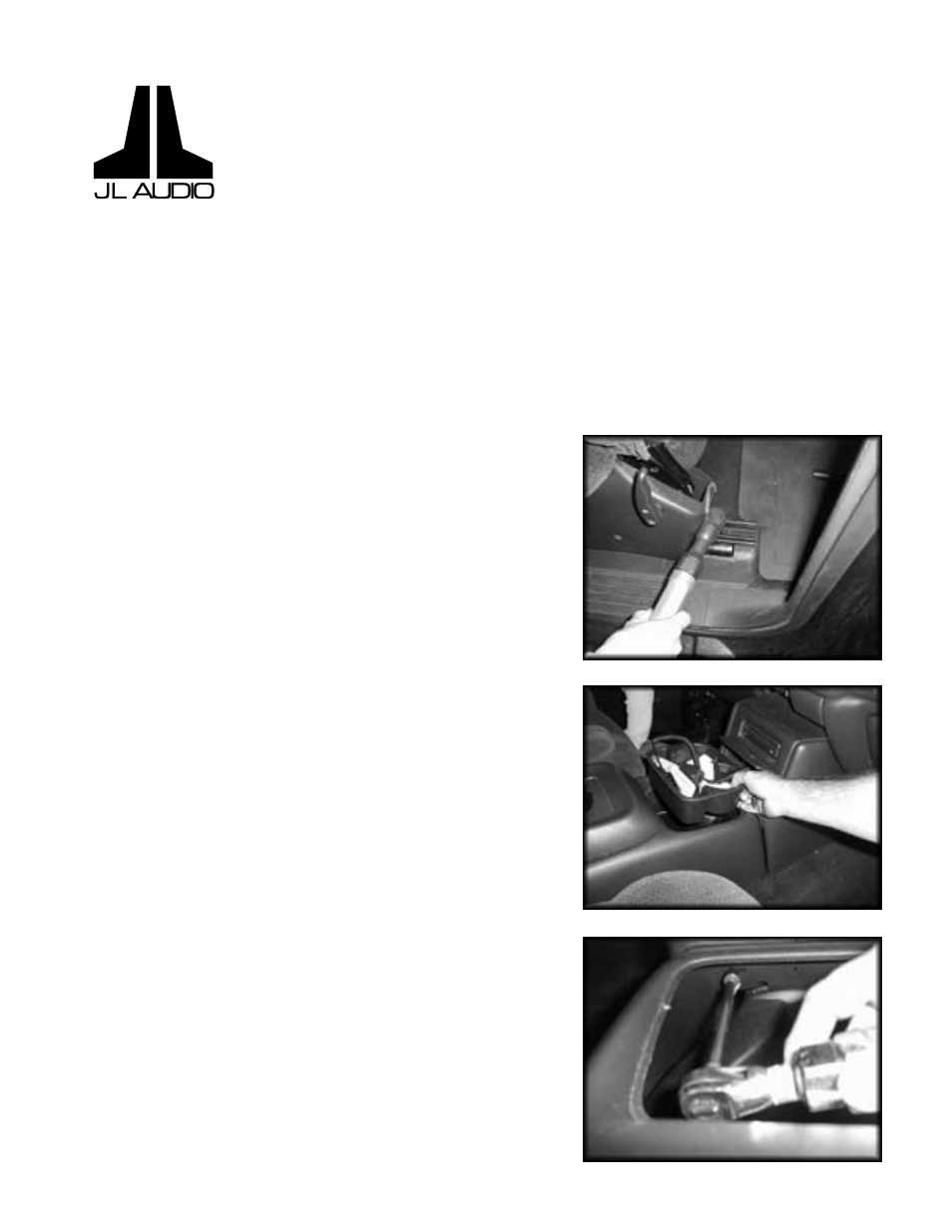 JL Audio Stealthbox SB-GM-SLVCNSL/10W3 User Manual | 6 pages