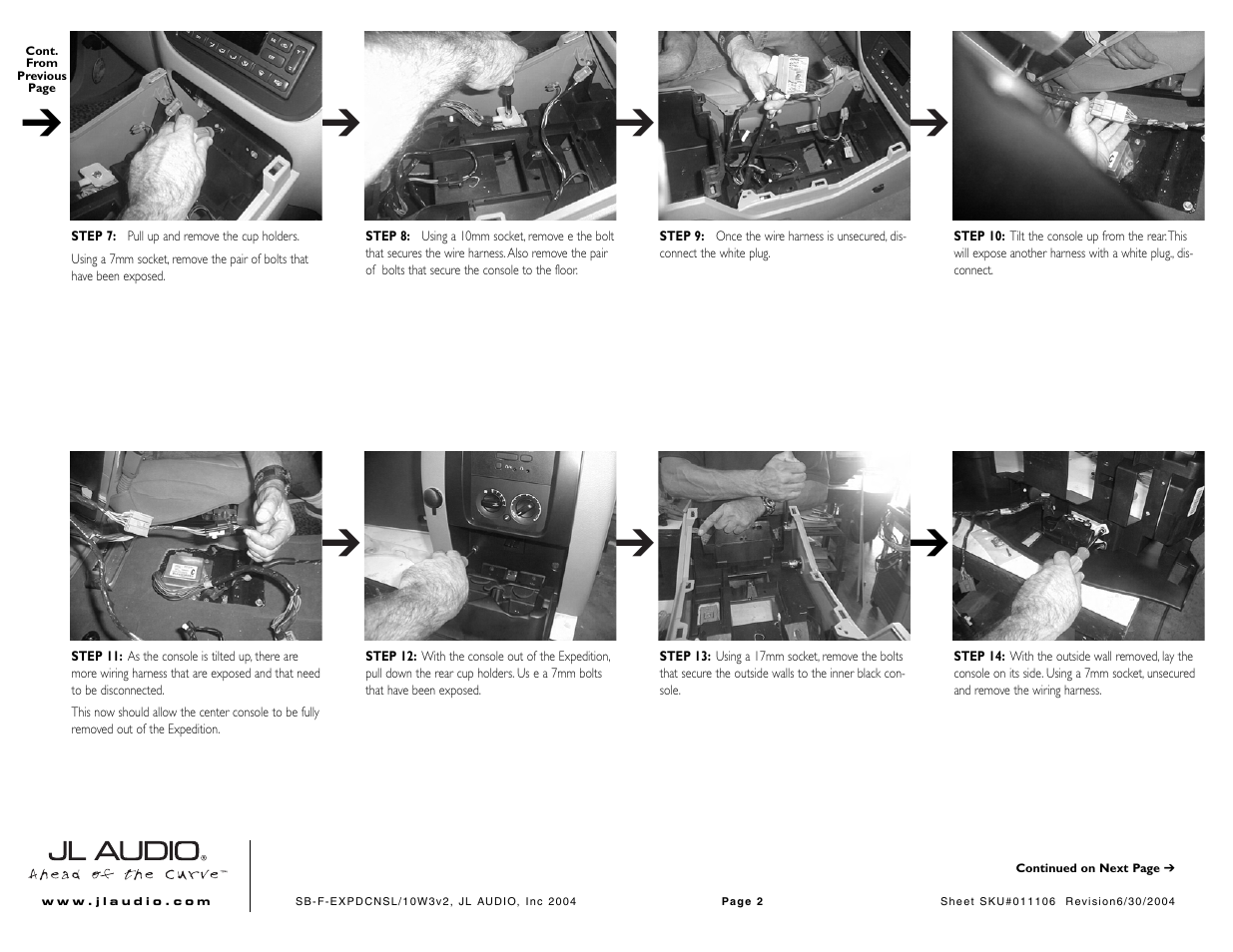 JL Audio SB-F-EXPDCNSL User Manual | Page 2 / 6