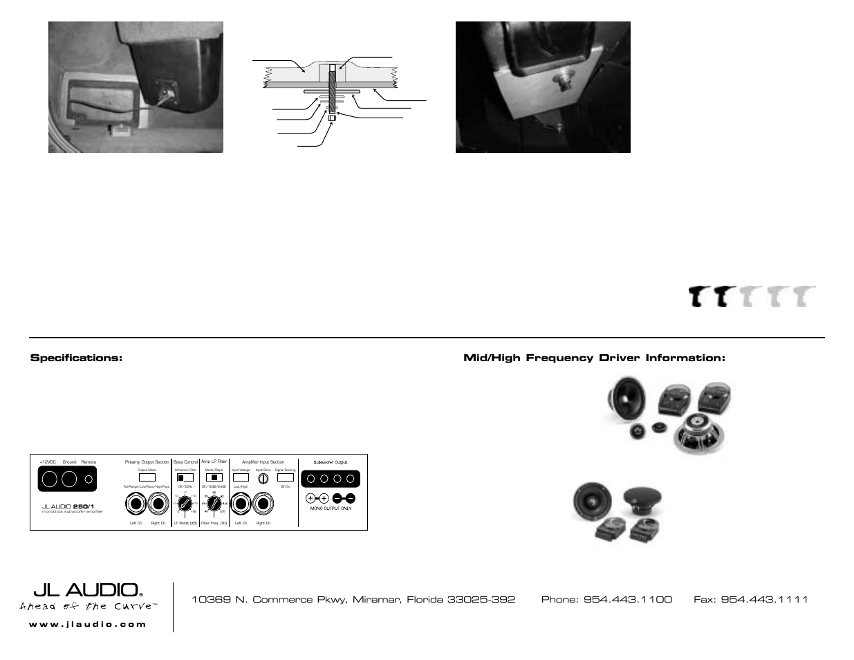 JL Audio SB-GM-VETC6/10W3V2 User Manual | Page 2 / 2