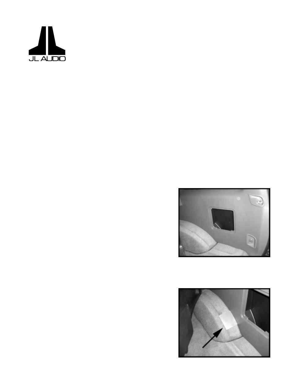 JL Audio Stealthbox SB-T-4RNR/10W User Manual | 4 pages
