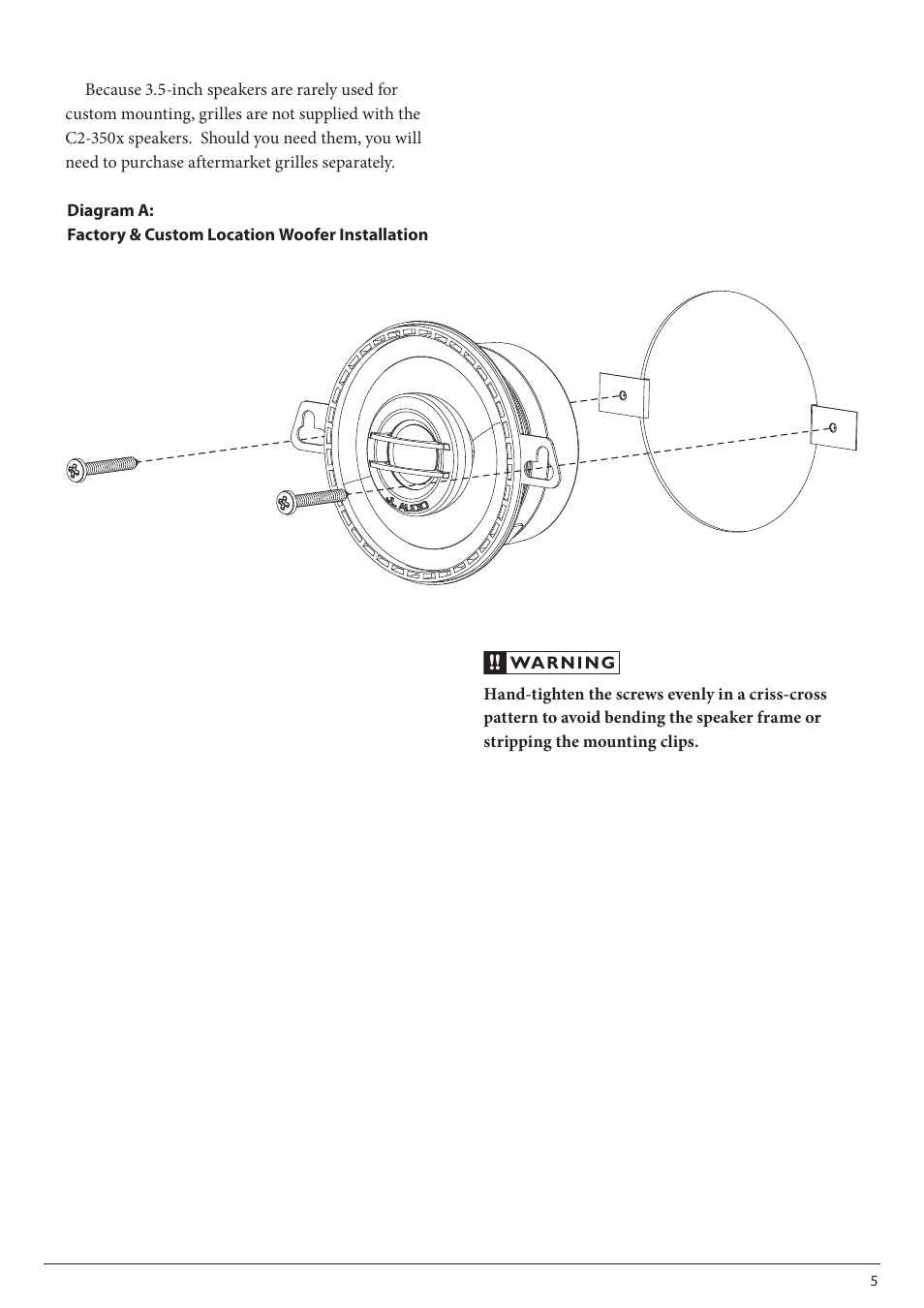 JL Audio C2-350x User Manual | Page 5 / 8