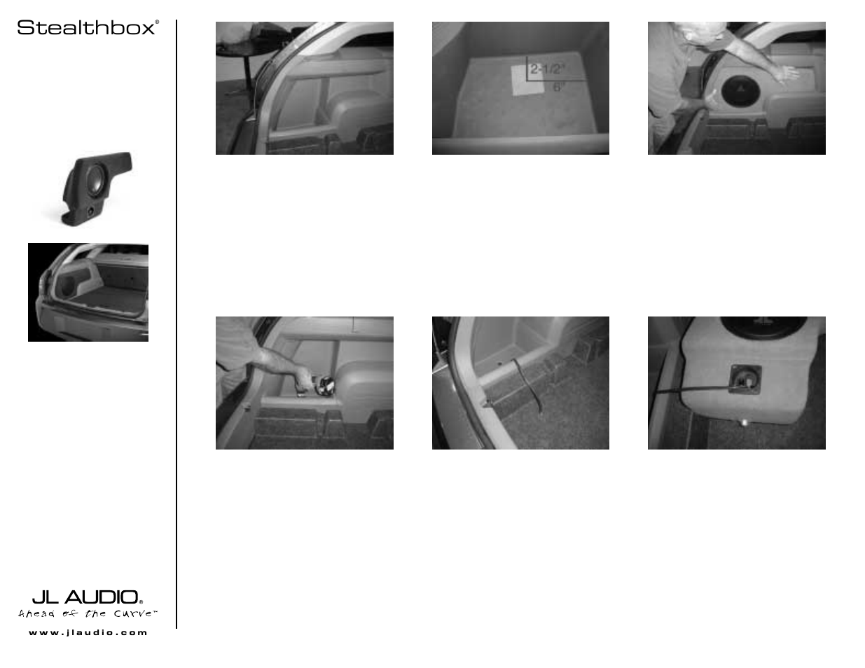 JL Audio Stealthbox SB-D-MAG/10W3v3 User Manual | 2 pages