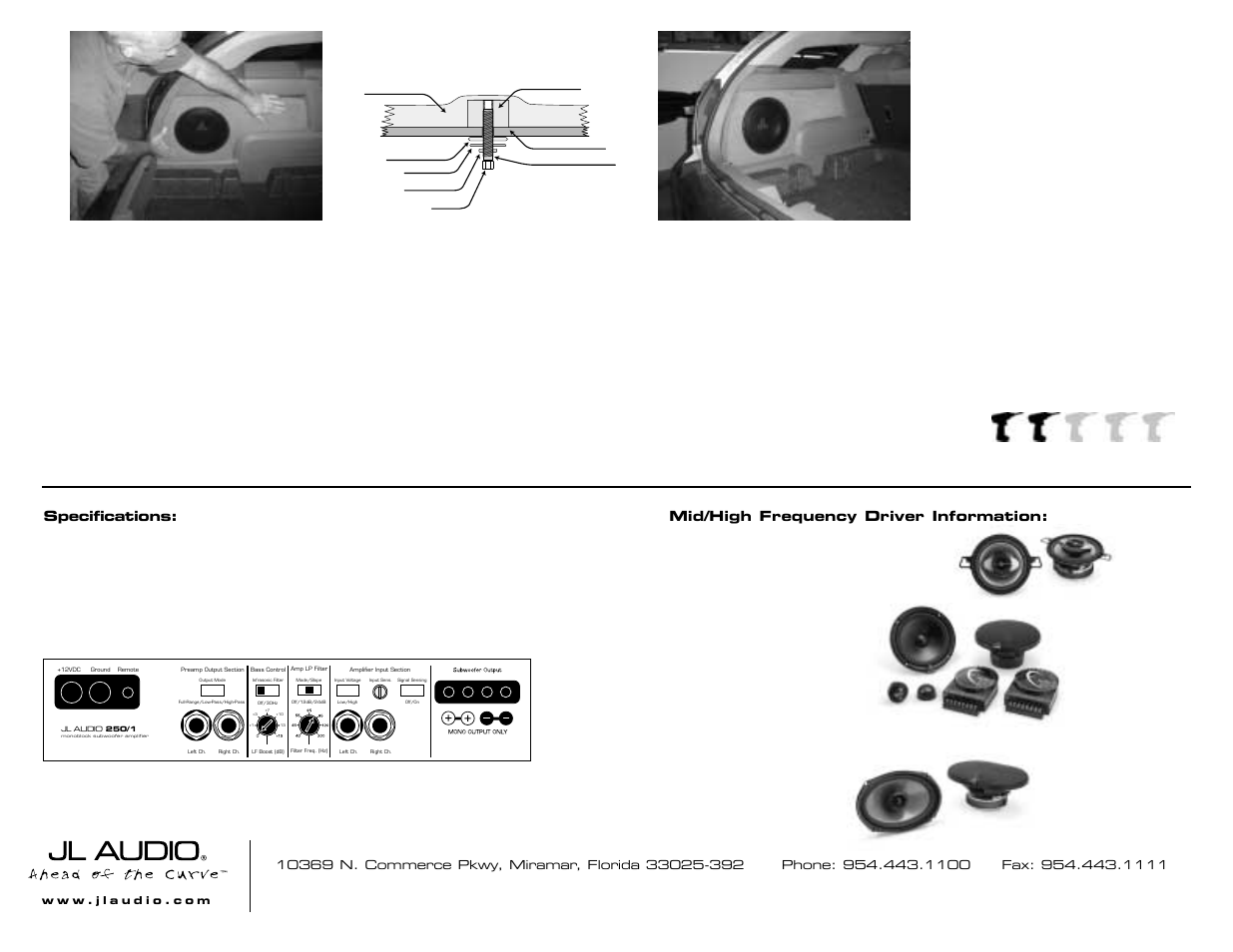 JL Audio Stealthbox SB-D-MAG/10W3v3 User Manual | Page 2 / 2