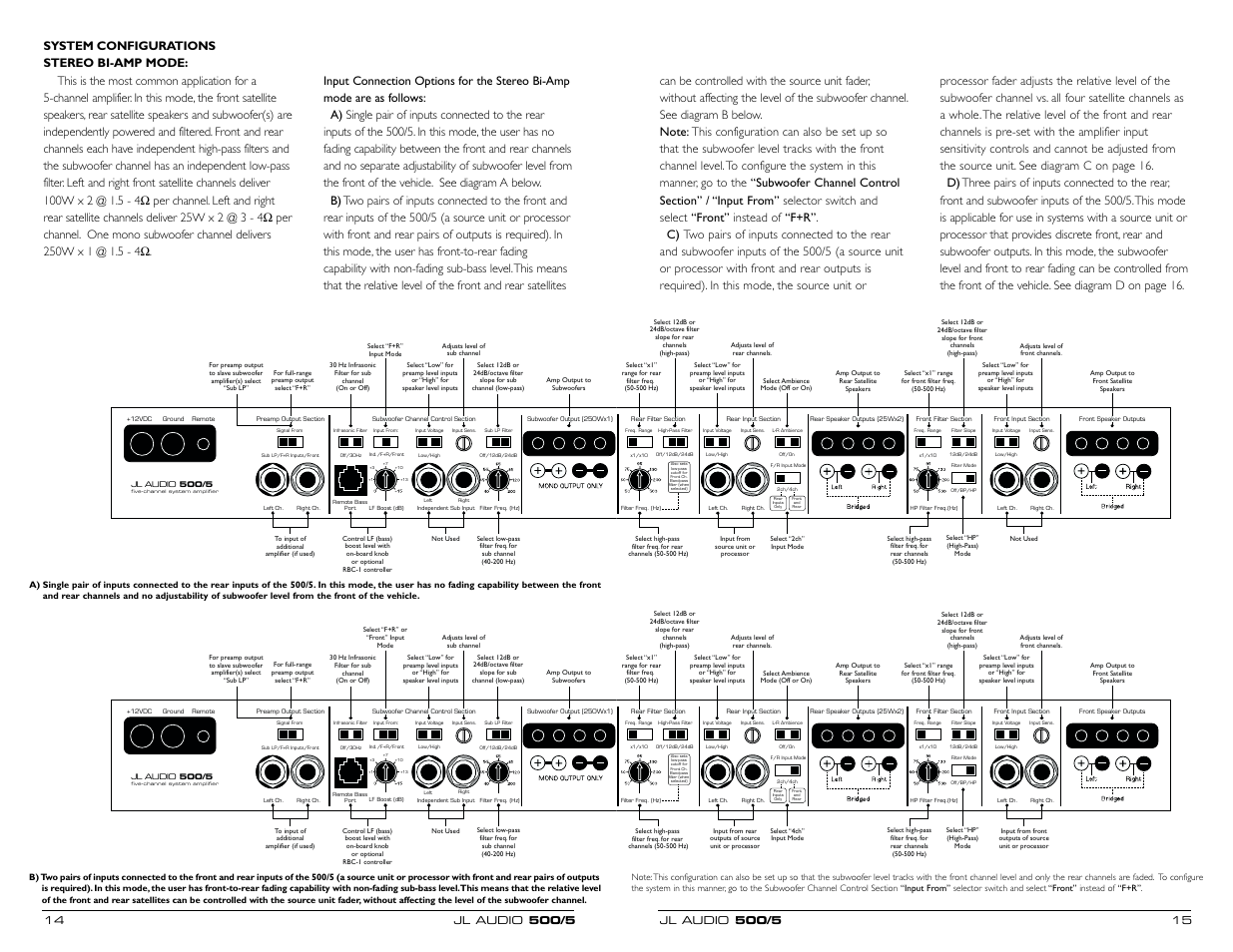 JL Audio 505 User Manual | Page 8 / 17