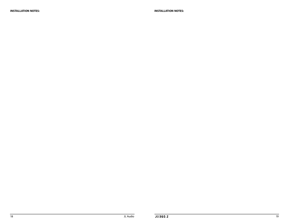 JL Audio J2360.2 User Manual | Page 10 / 11