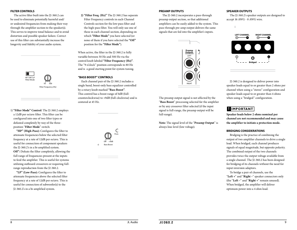 JL Audio J2360.2 User Manual | Page 5 / 11