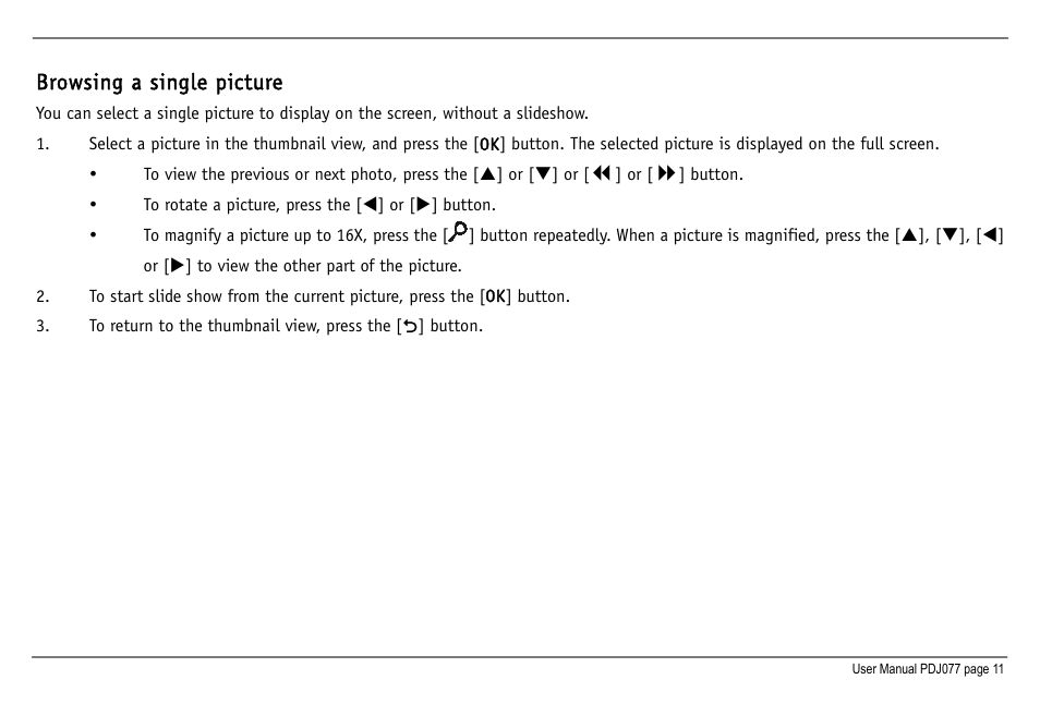 JOBO Photo Display PDJ077 User Manual | Page 14 / 23