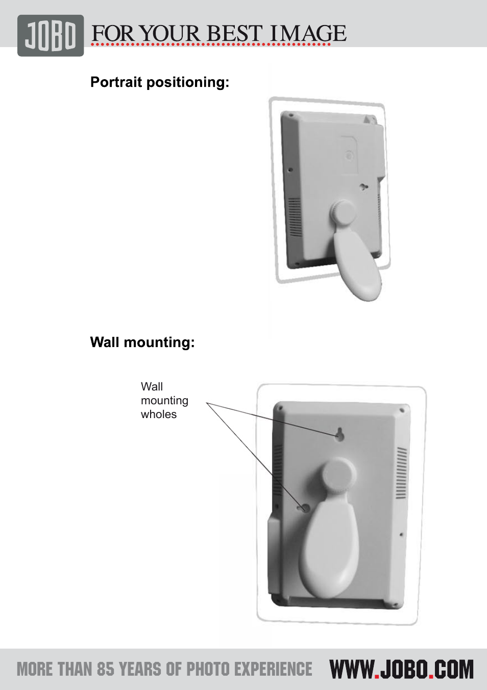 JOBO PDJL007 User Manual | Page 6 / 11