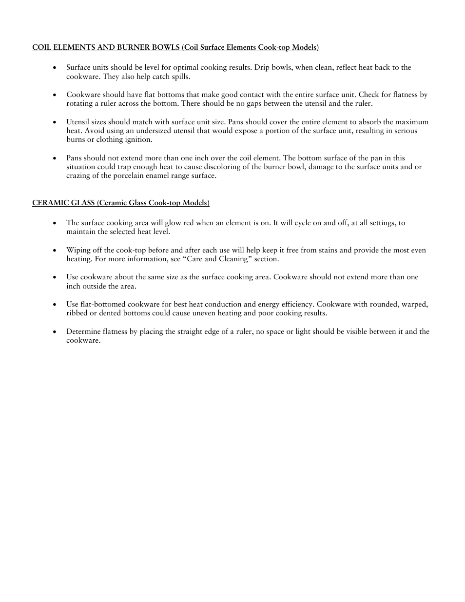 Jarden consumer Solutions Electric and Ceran-Top Ranges User Manual | Page 6 / 14