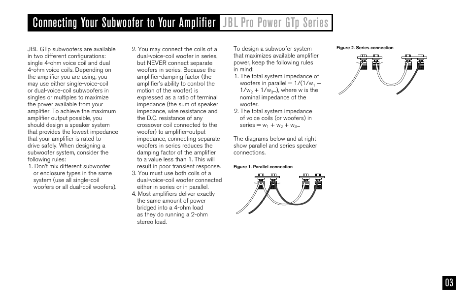 JBL P1242 User Manual | Page 3 / 4