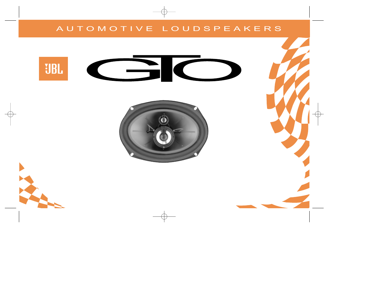 JBL GTO930 User Manual | 8 pages