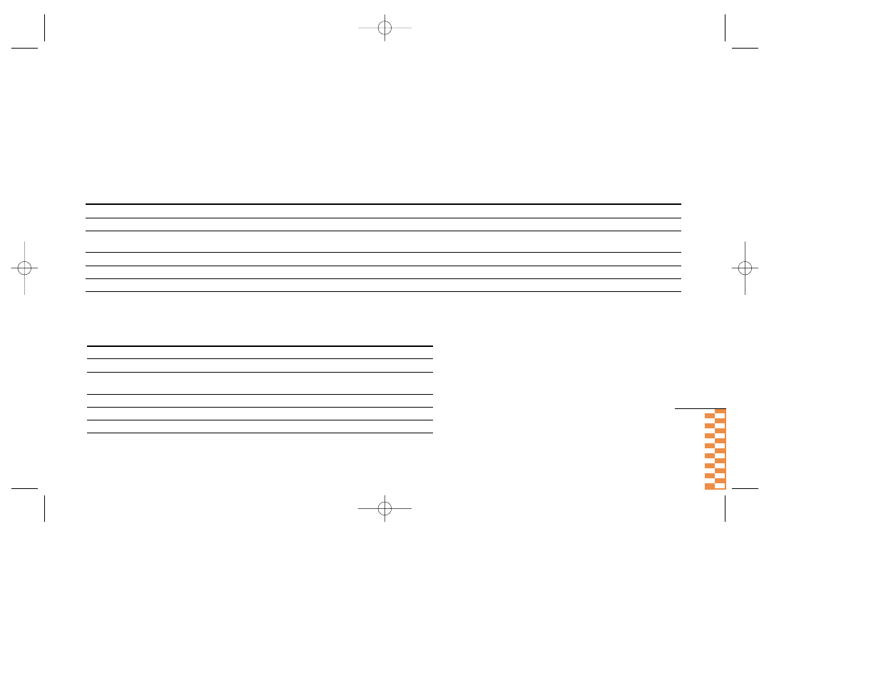 Specifications, Multielement loudspeakers | JBL GTO930 User Manual | Page 7 / 8