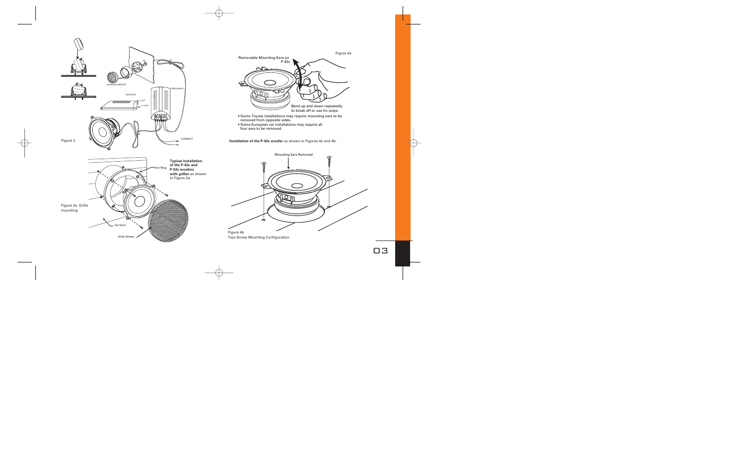 JBL Power P62c User Manual | Page 3 / 8