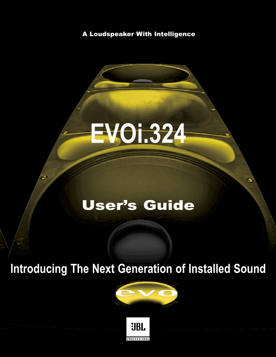 JBL EVO1.324 User Manual | 28 pages