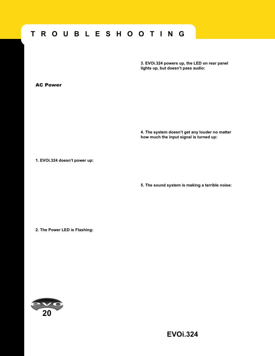 Evoi.324 | JBL EVO1.324 User Manual | Page 22 / 28