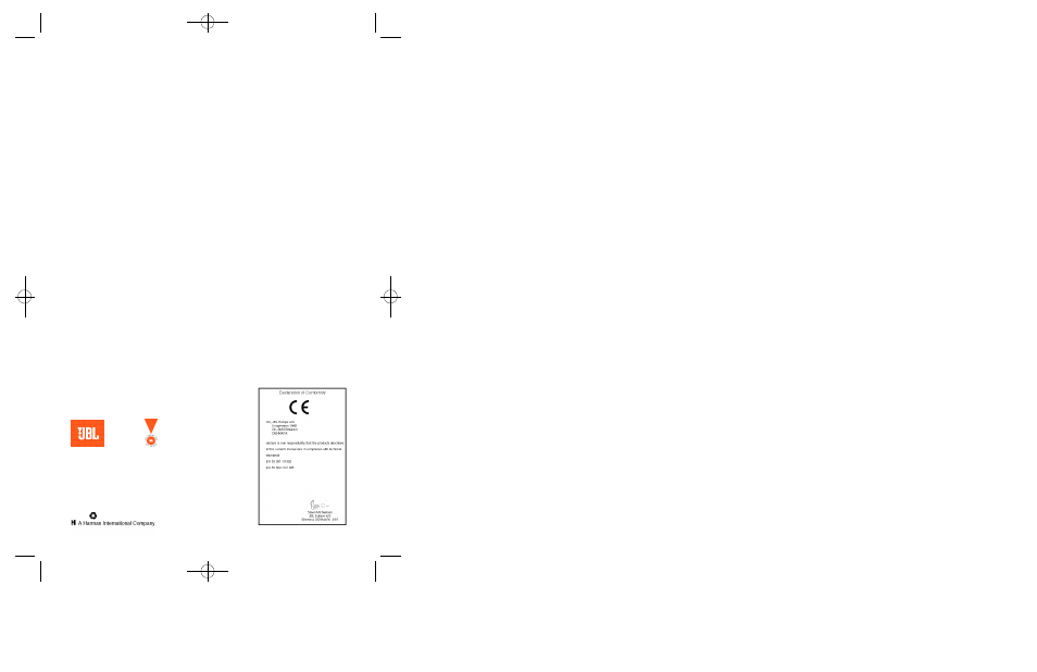 JBL Loudspeaker ARC1000 User Manual | Page 7 / 7