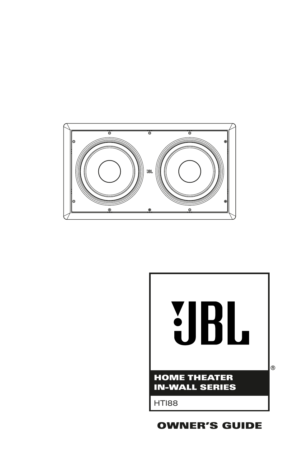 JBL HTI88 User Manual | 12 pages