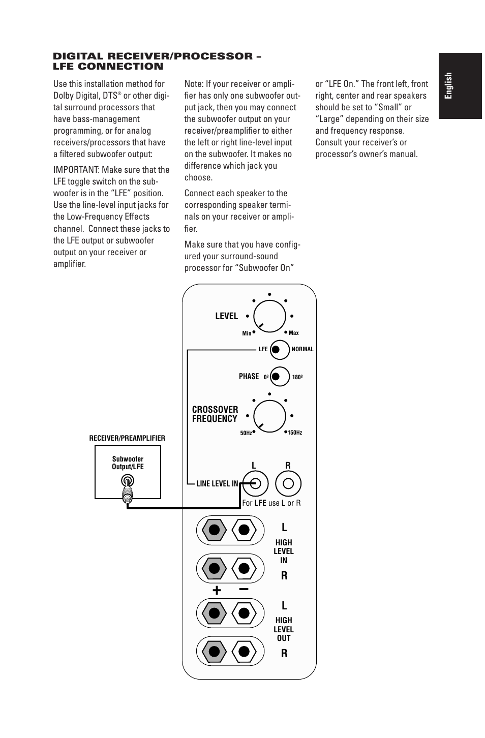 JBL Northridge E Series E150P User Manual | Page 5 / 8