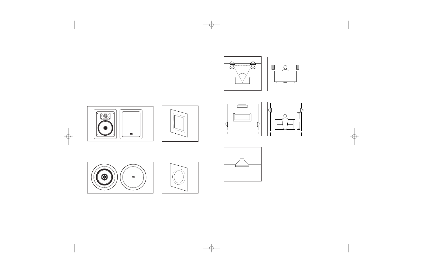 Included, Speaker placement | JBL 6C User Manual | Page 2 / 4