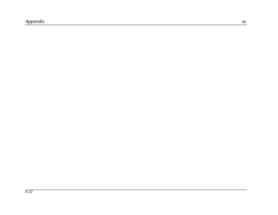 JBL SYNTHESIS SDP-40HD User Manual | Page 182 / 190