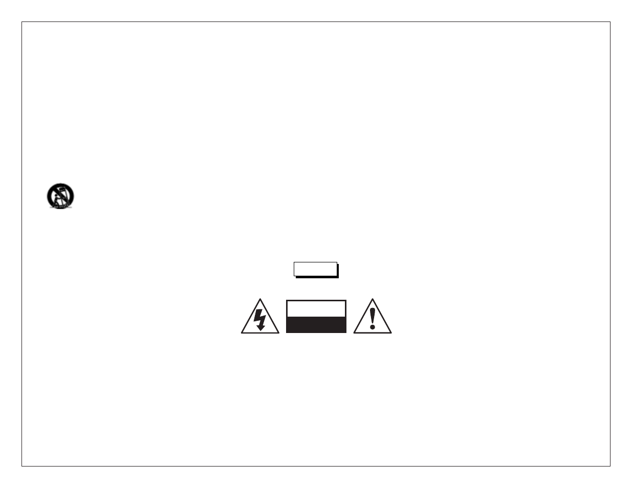 Caution | JBL SYNTHESIS SDP-40HD User Manual | Page 2 / 190