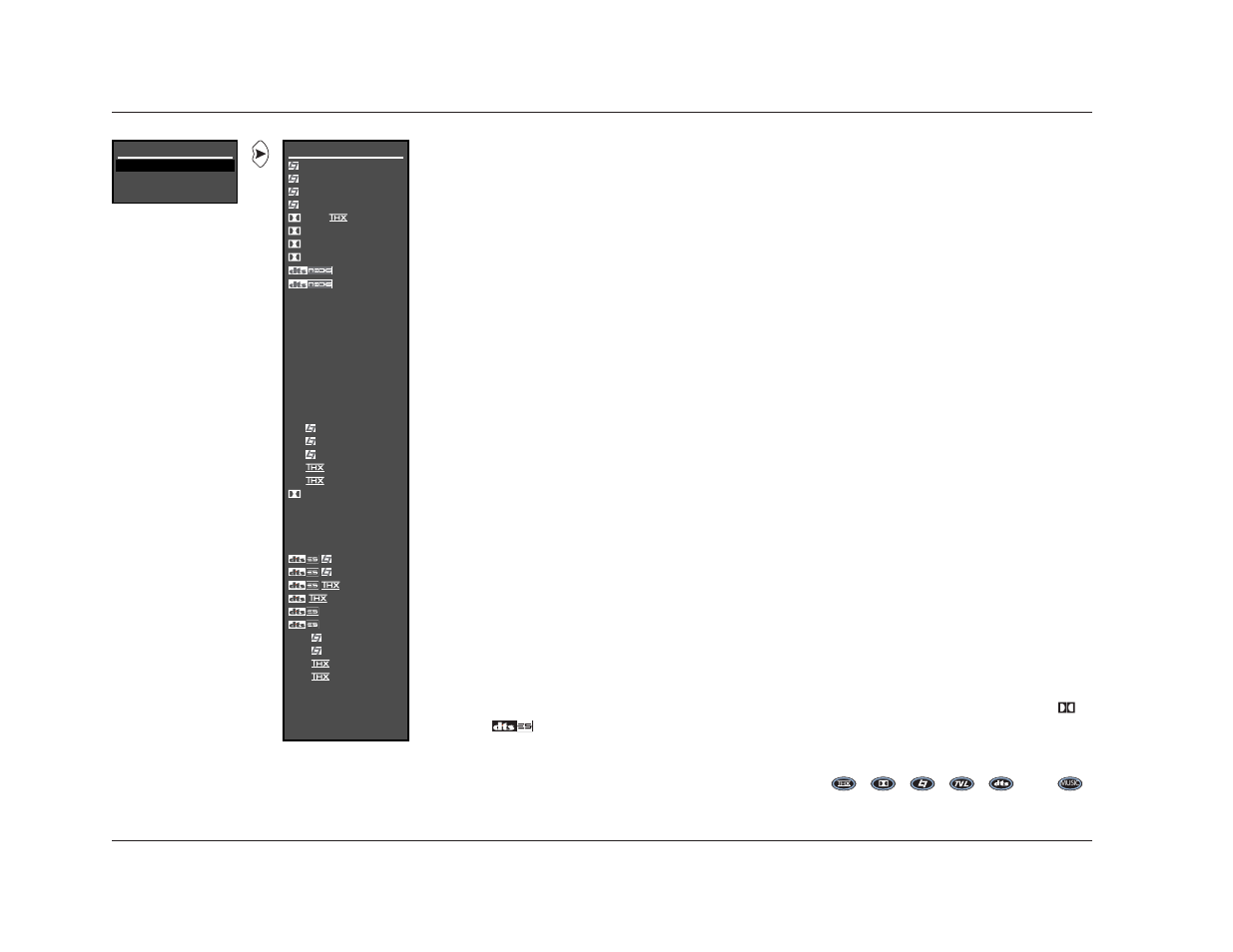 Mode adjust, Listening mode activation | JBL SYNTHESIS SDP-40 User Manual | Page 100 / 171