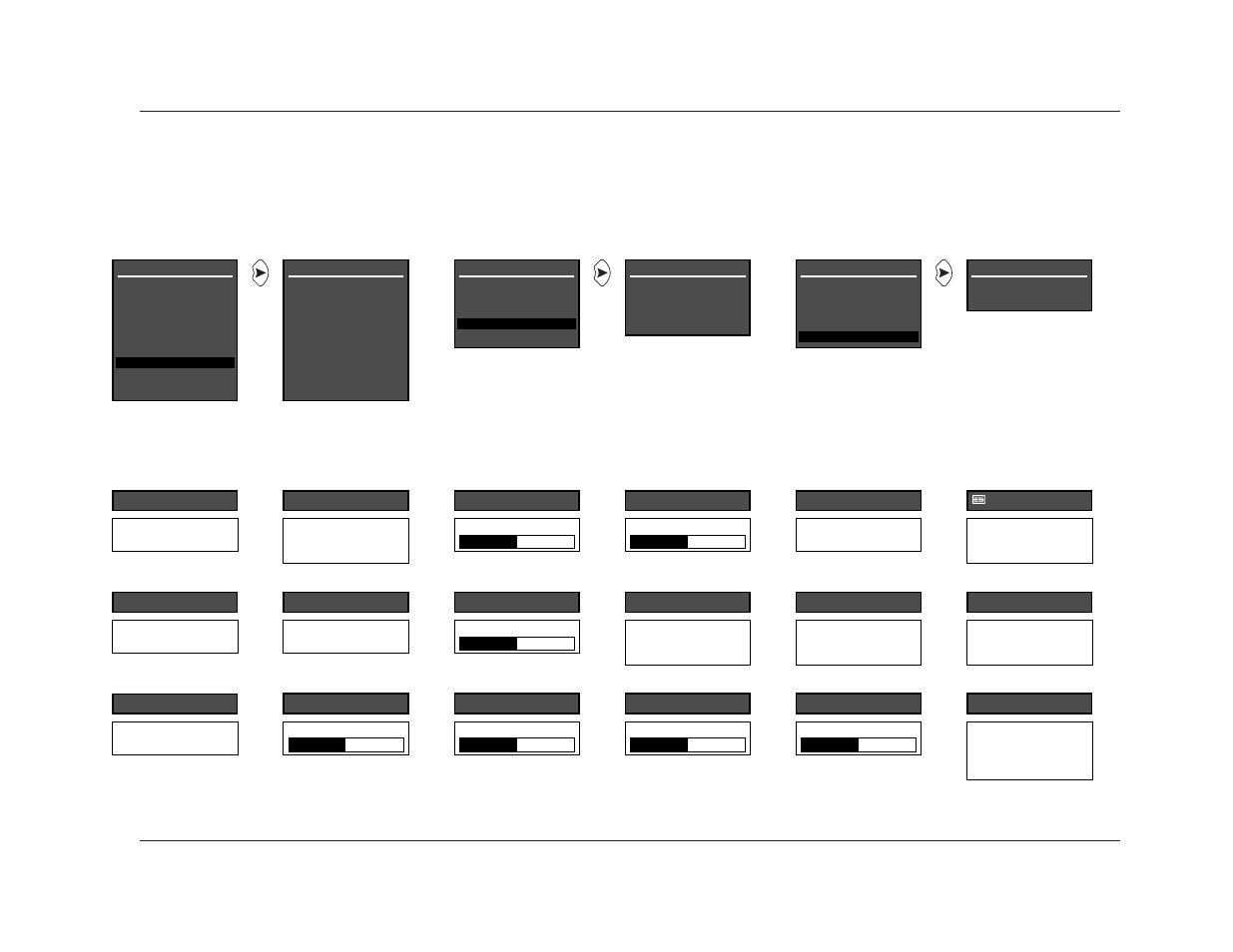 Appendix, Menu trees | JBL SYNTHESIS SDP-40 User Manual | Page 158 / 171