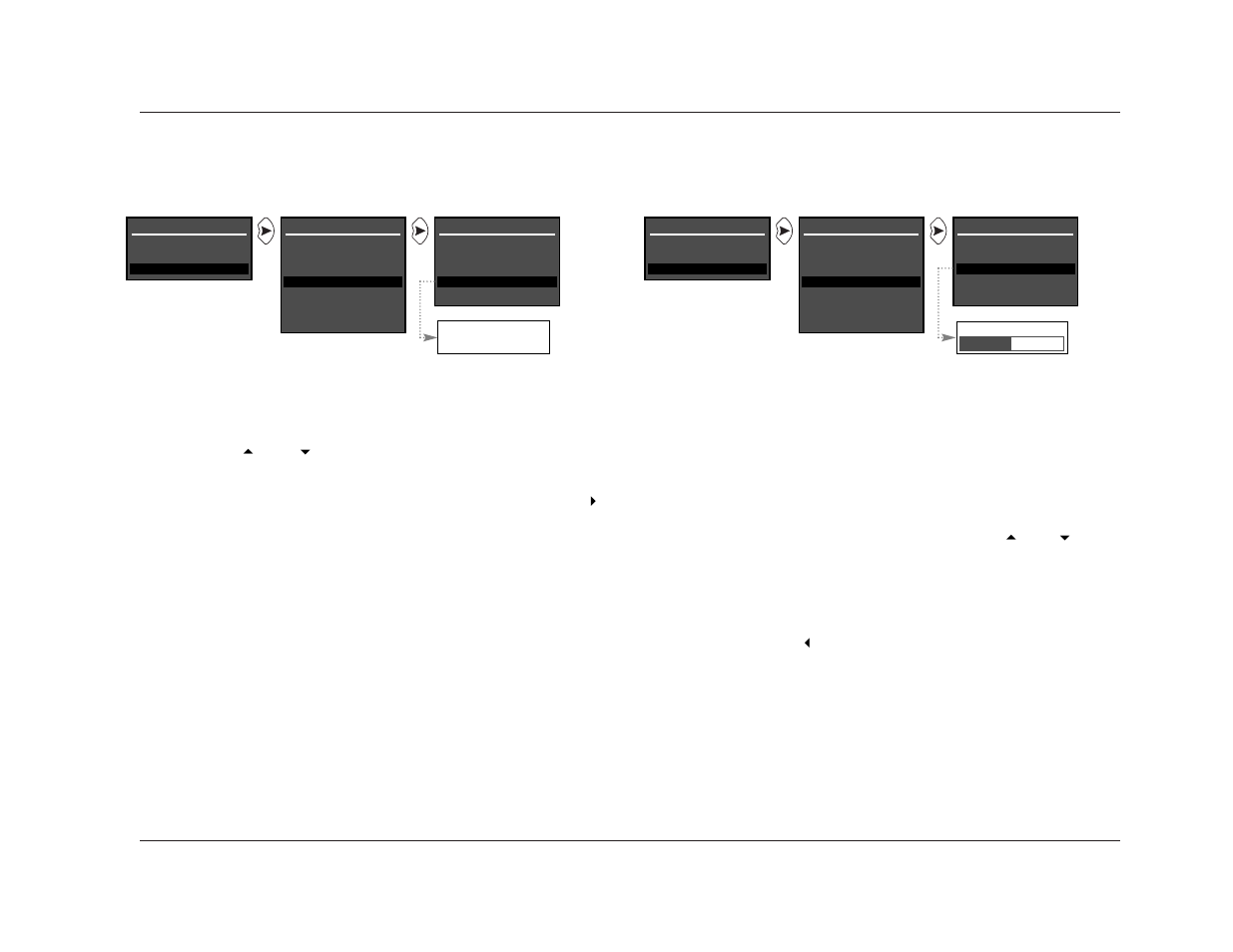 Basic operation, Menu item selection, Options | Parameters | JBL SYNTHESIS SDP-40 User Manual | Page 27 / 171