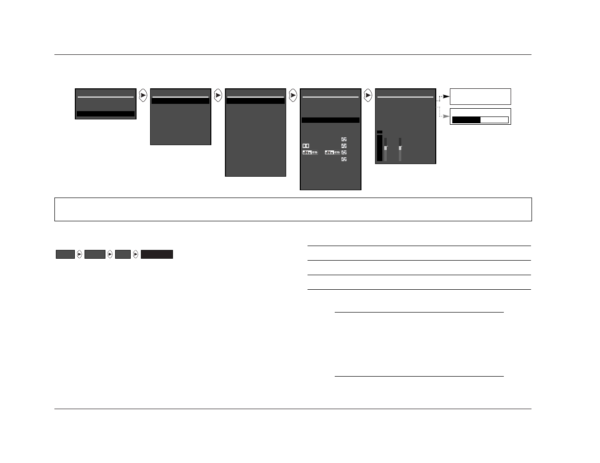 Setup, Anlg in lvl, Assigning audio & video input connectors | Jbl 3-8 | JBL SYNTHESIS SDP-40 User Manual | Page 48 / 171