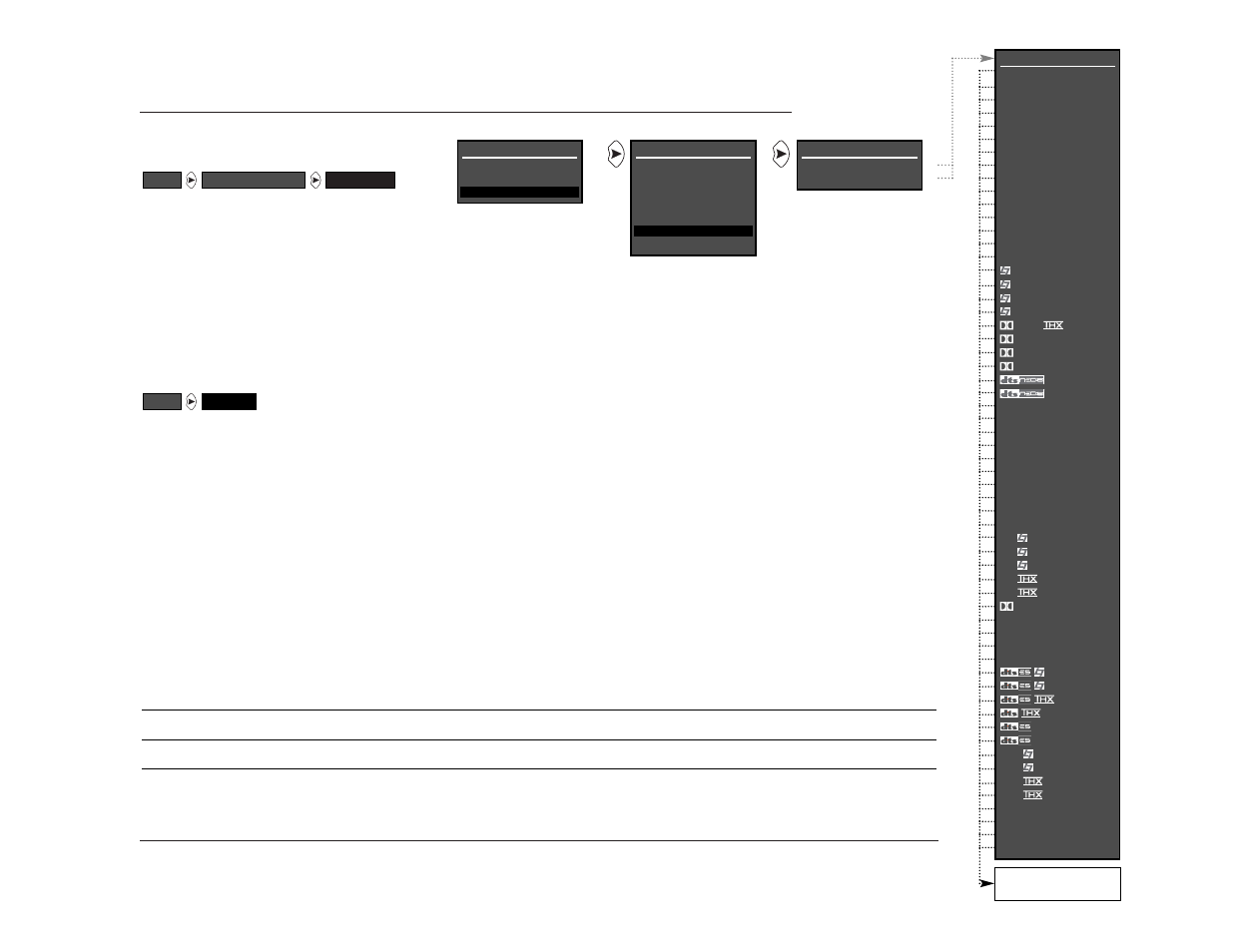 Setup, Rec pwr on, Trigger setup | JBL SYNTHESIS SDP-40 User Manual | Page 88 / 171