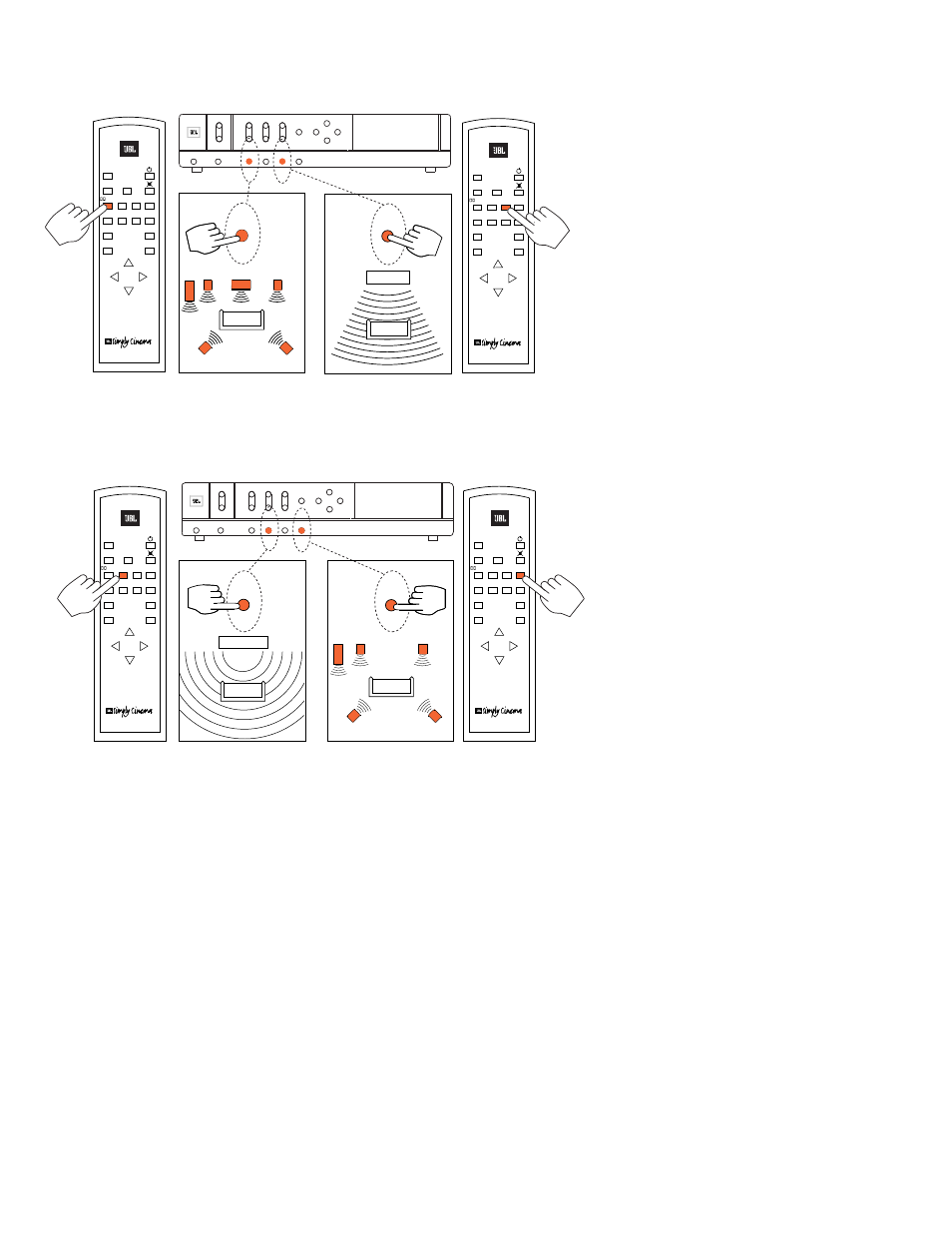 Seven, Surround modes | JBL SIMPLY CINEMA ESC200 User Manual | Page 7 / 12