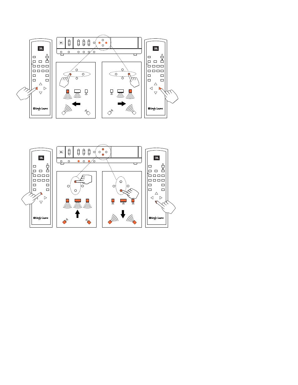 Nine, Balance | JBL SIMPLY CINEMA ESC200 User Manual | Page 9 / 12