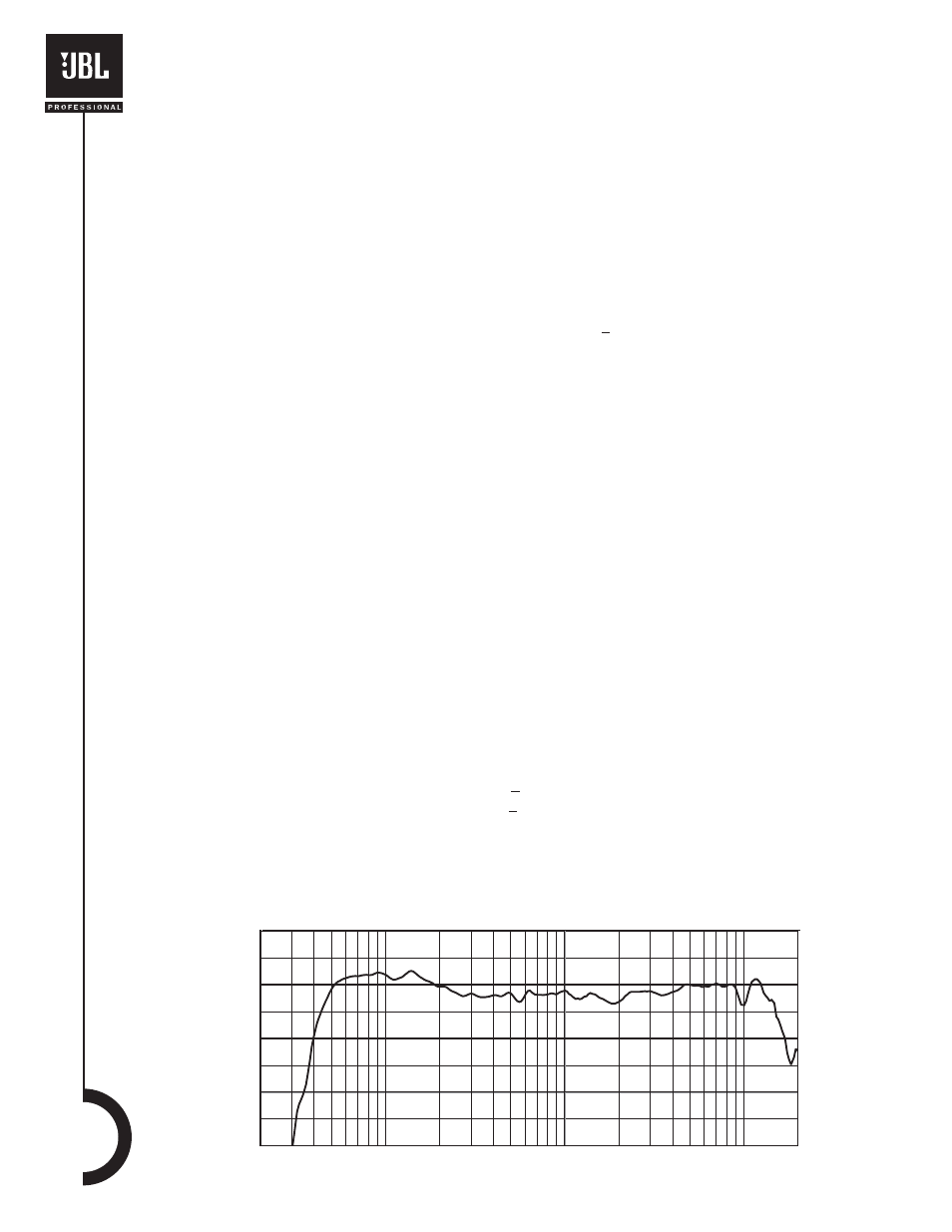 Specifications, Frequency response | JBL EON15 G2 User Manual | Page 6 / 20