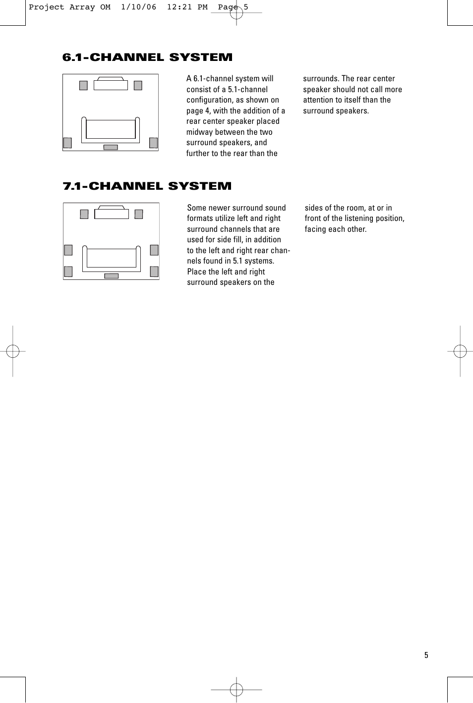 JBL 1000 ARRAY User Manual | Page 5 / 12