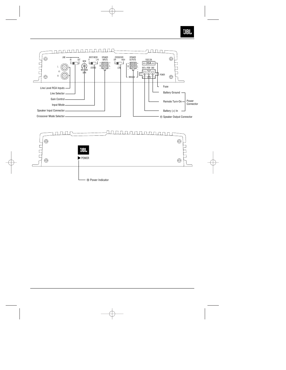 JBL GTS100 User Manual | Page 11 / 30