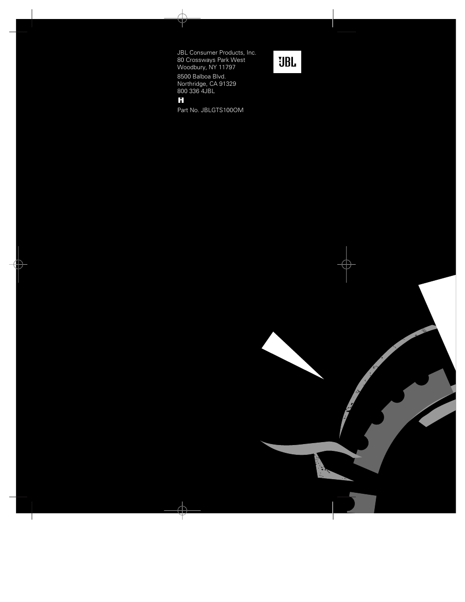 JBL GTS100 User Manual | Page 30 / 30