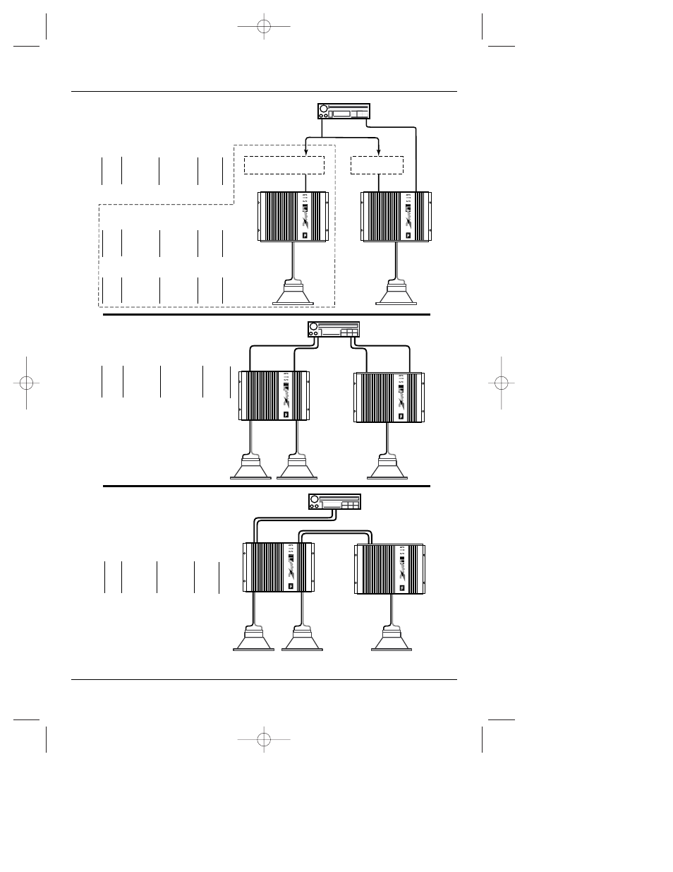 Application 2, Application 3, Application 4 | JBL GTS100 User Manual | Page 8 / 30