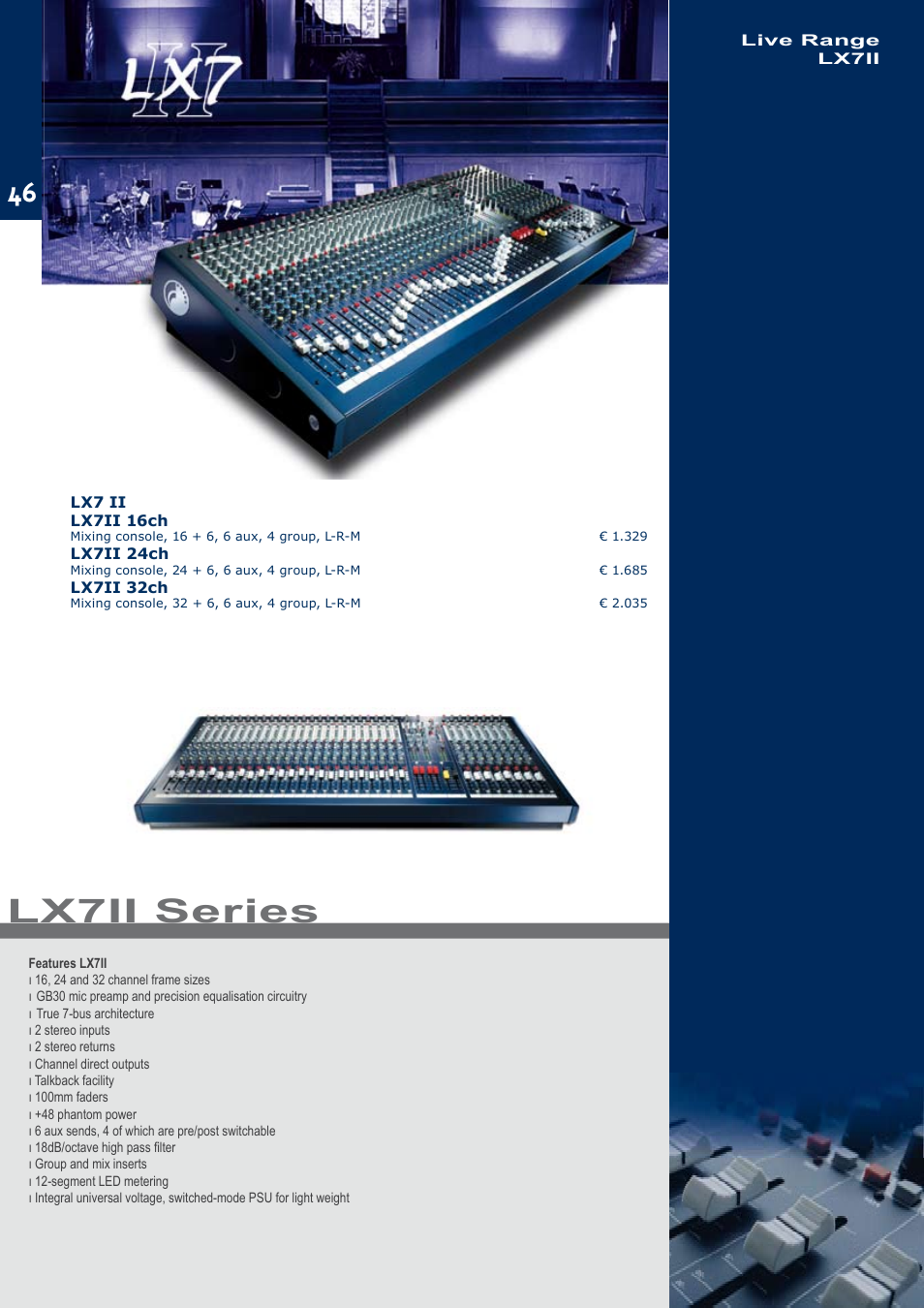 Lx7ii series | JBL C414B-XLII+H85 User Manual | Page 46 / 52