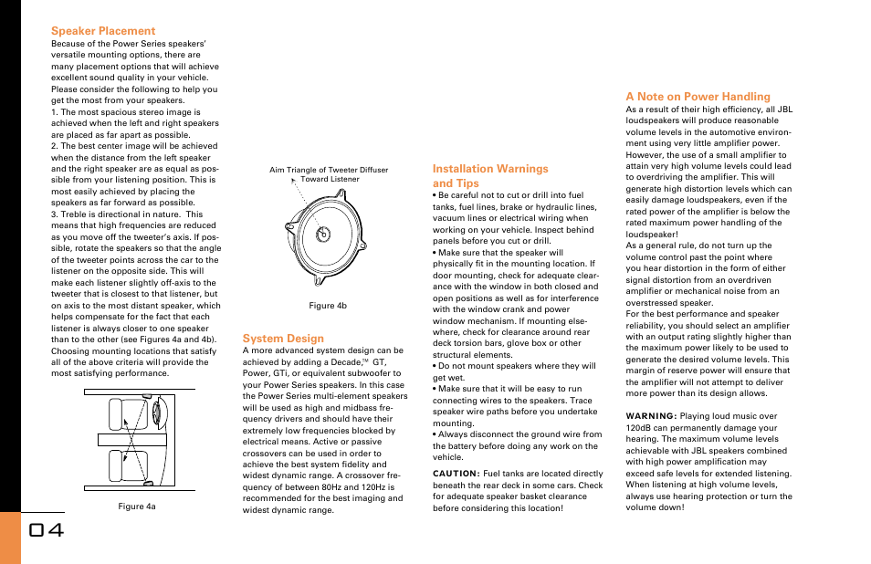 JBL P-622 User Manual | Page 4 / 6